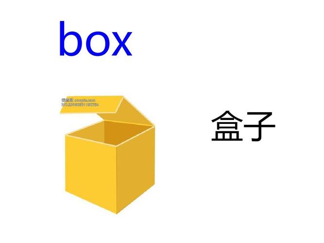 盒子里有什么的英语句子